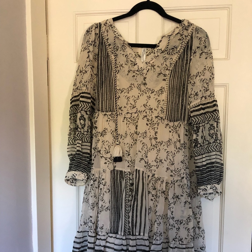 SOLD!!! Anthropologie maxi dress. Size small